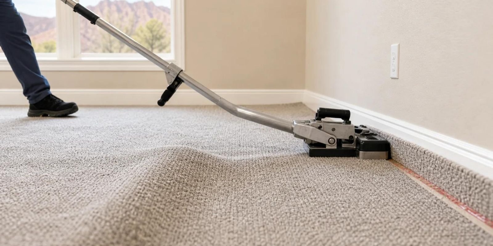 Professional Carpet Stretching